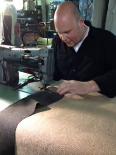 Richard Wilson sewing